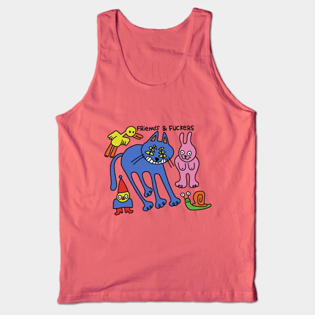 Friends & Fuckers Tank Top by zoez